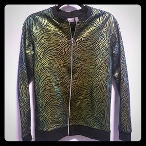 ASOS psychadelic bomber